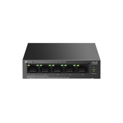 TP-LINK Switch|TP-LINK|LS105GP|PoE+ ports 4|LS105GP