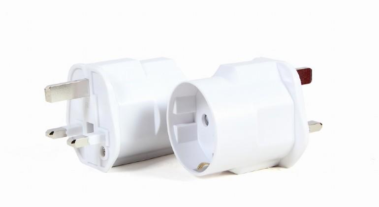 8a54734b-0c4a-4ad4-801f-37d783d1d6a1 POWER ADAPTER AC EU TO UK 13A/A-AC-EUFUKM-01 GEMBIRD - Image 1