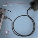 CABLE USB3.2 TO MICRO-B 1M/SPEED BLK BUMM3-AM10AB AXAGON - Image 4