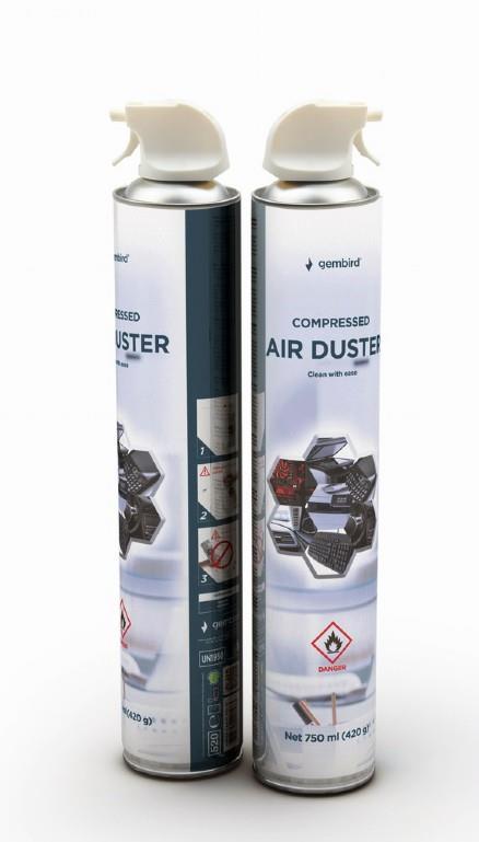 8c0c2707-eaab-41cf-812f-b9551583f34a COMPRESSED AIR DUSTER 750ML/CK-CAD-FL750-01 GEMBIRD - Image 1