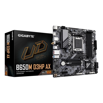 GIGABYTE Mainboard|GIGABYTE|AMD B650|SAM5|Micro-ATX|Memory DDR5|Memory slots 4|B650MD3HPAX1.3