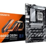 GIGABYTE Mainboard|GIGABYTE|Intel B860 Express|LGA1851|ATX|Memory DDR5|Memory slots 4|4xPCI-Express 4.0 1x|1xPCI-Express 5.0 16x|2xM.2|1xHDMI|1xDisplayPort|4xUSB 2.0|1xUSB-C|1xPS/2|1xRJ45|3xAudio port|B860DS3H