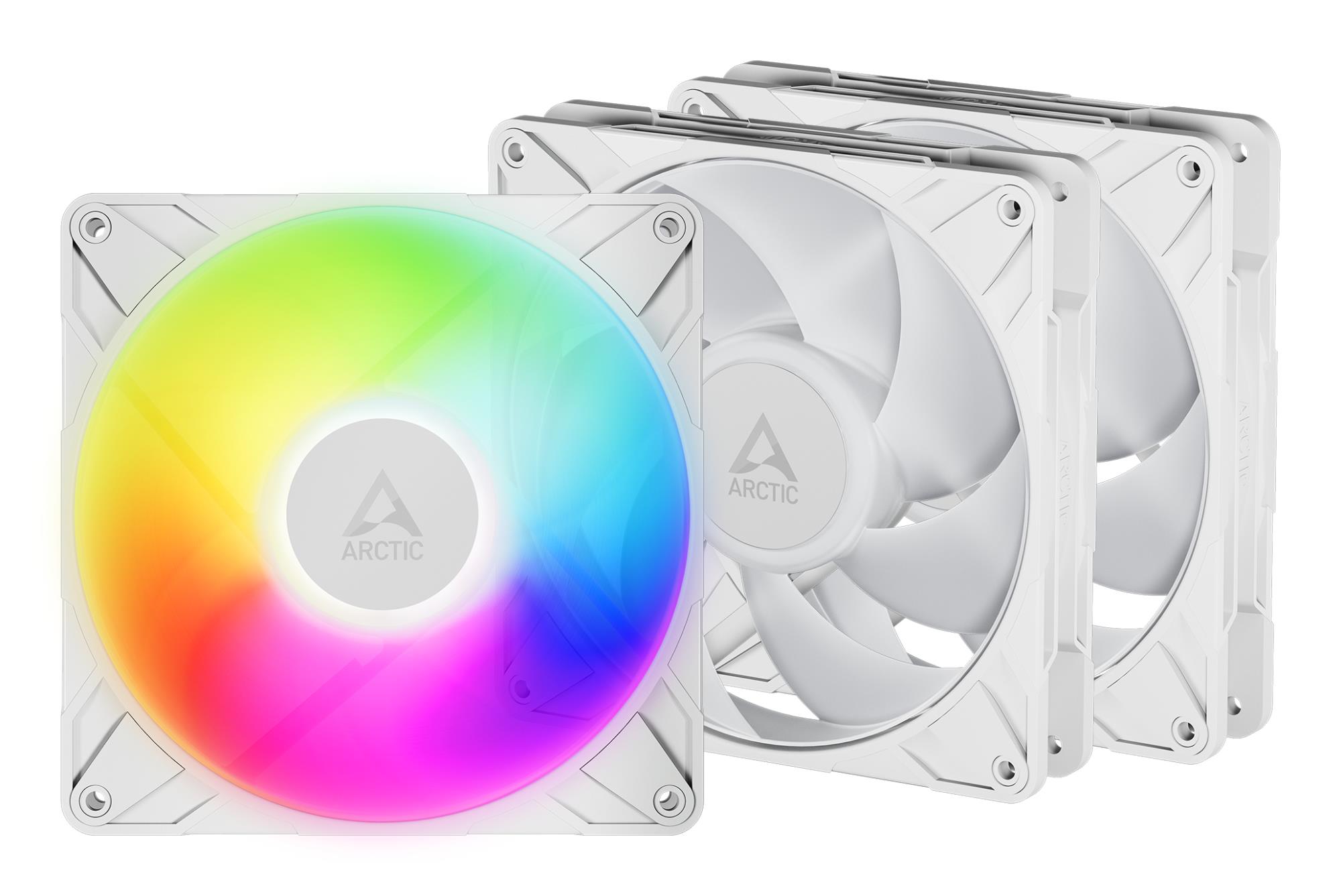 8cd1bf50-06c9-48de-8a62-2f18d4b0cfc8-1 ARCTIC CASE FAN 140MM P14 PRO A-RGB/3PCS ACFAN00321A ARCTIC - Image 1