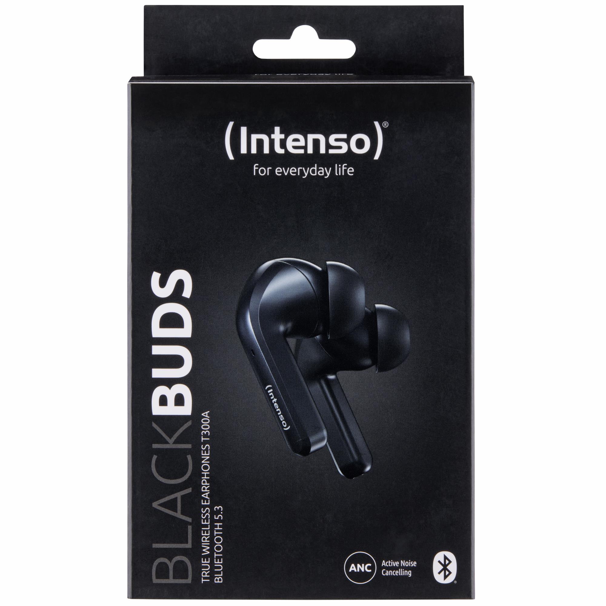 8ddec3f3-9e53-4b95-ab98-0cf64379124b-1 INTENSO HEADSET BUDS T300A/BLACK 3720300 INTENSO - Image 1