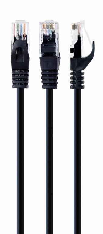 8de87192-9457-47e6-88dd-0c1d72a14b6f PATCH CABLE CAT6 UTP 5M/BLACK PP6U-5M/BK GEMBIRD - Image 1