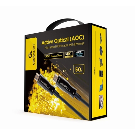 GEMBIRD CABLE HDMI-HDMI 50M AOC/CCBP-HDMI-AOC-50M-02 GEMBIRD