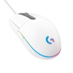 LOGITECH MOUSE USB OPTICAL G203/WHITE 910-005797 LOGITECH