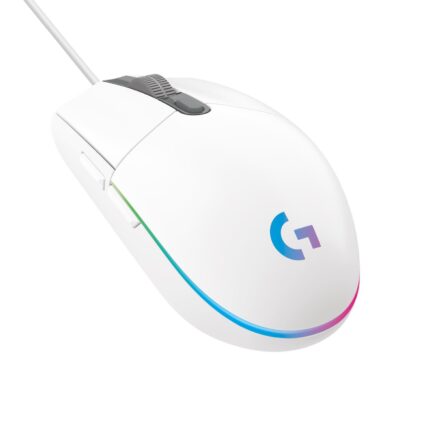 LOGITECH MOUSE USB OPTICAL G203/WHITE 910-005797 LOGITECH