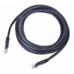 PATCH CABLE CAT5E UTP 5M/BLACK PP12-5M/BK GEMBIRD