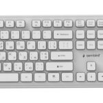 GEMBIRD KEYBOARD +MOUSE WRL CYRILLIC/WH KBS-WPS-01-W-CYRL GEMBIRD