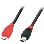 CABLE USB2 MICRO-B TO MINI-B/0.5M 31717 LINDY - Image 3