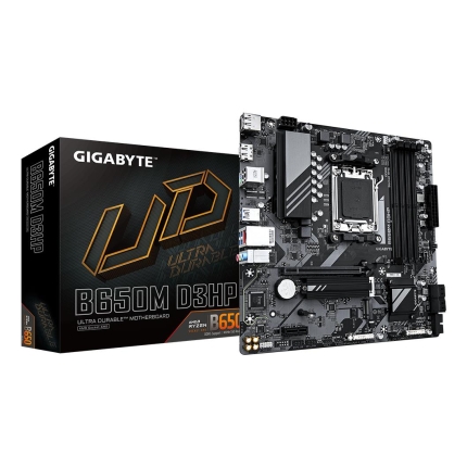 GIGABYTE Mainboard|GIGABYTE|AMD B650|SAM5|Micro-ATX|Memory DDR5|Memory slots 4|B650MD3HP1.3