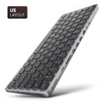 AXAGON KEYBOARD + I/O HUB 9IN1/0.6M HMC-KB-US AXAGON