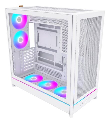 MONTECH Case|MONTECH|HS01 PRO|MidiTower|Case product features Removeable HDD basket/Transparent panel|Not included|ATX|MicroATX|MiniITX|Colour White|HS01PRO(W)