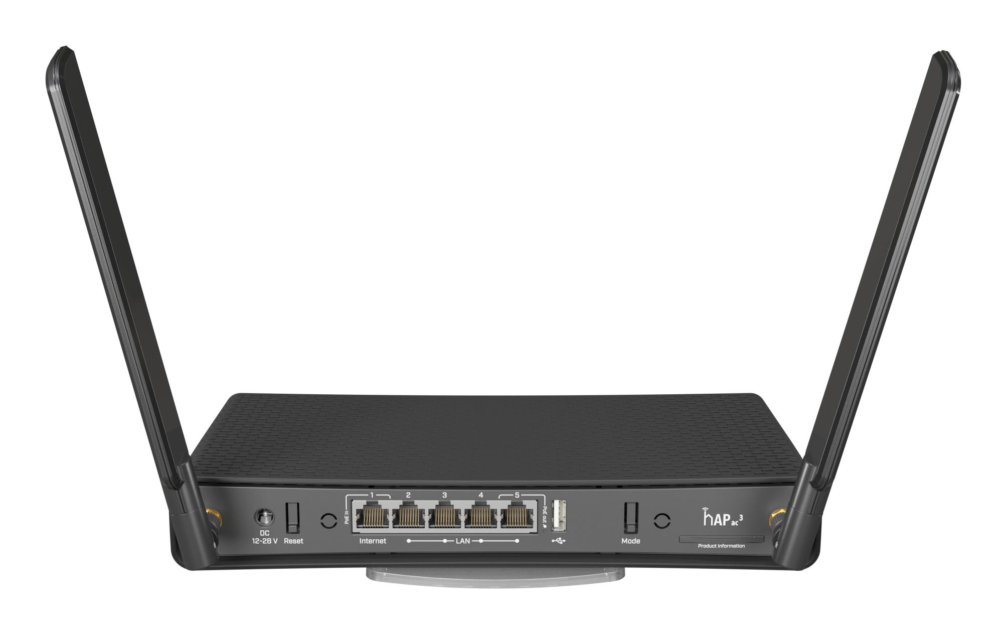 97a87f9c-a582-439a-ae30-94940faeacdb-1 MIKROTIK Wireless Router|MIKROTIK|Wireless Access Point|1200 Mbps|IEEE 802.3ac|USB 2.0|1 WAN|4x10/100/1000M|RBD53IG-5HACD2HND - Image 1