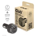 CLUB3D NB CHARGER CAR USB+USB-C/63W CAC-1922 CLUB3D
