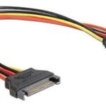CABLE POWER EXTENSION SATA/0.3M CC-SATAMF-01 GEMBIRD