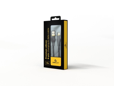 CABLE LIGHTNING TO USB2 1.5M/CC-USB2S-AM8PM-1.5M-BK GEMBIRD - Image 2