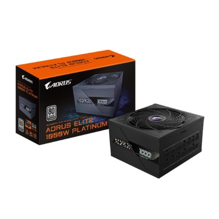 GIGABYTE Power Supply|NZXT|GP-AE1000PM PG5|1000 Watts|Efficiency 80 PLUS PLATINIUM|PFC Active|MTBF 100000 hours|GP-AE1000PMPG5