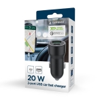 MOBILE CHARGER CAR USB 2PORT/TA-UC-A2PDQC20-CAR-01 GEMBIRD - Image 5