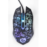 MOUSE USB OPTICAL BLACK/MUS-6B-GRAFIX-01 GEMBIRD - Image 5
