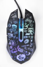 MOUSE USB OPTICAL BLACK/MUS-6B-GRAFIX-01 GEMBIRD - Image 5
