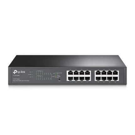 TP-LINK Switch|TP-LINK|Desktop/pedestal|16x10Base-T / 100Base-TX / 1000Base-T|PoE+ ports 8|TL-SG1016PE