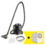 KARCHER Vacuum Cleaner|KARCHER|Input power 850 W|Dust capacity 11 L|Drum vacuum|Cleaning type Dry|Dust container Dust bag|Colour Black|1.527-222.0