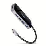 AXAGON I/O HUB USB-C 6IN1/0.2M HMC-6H4A AXAGON