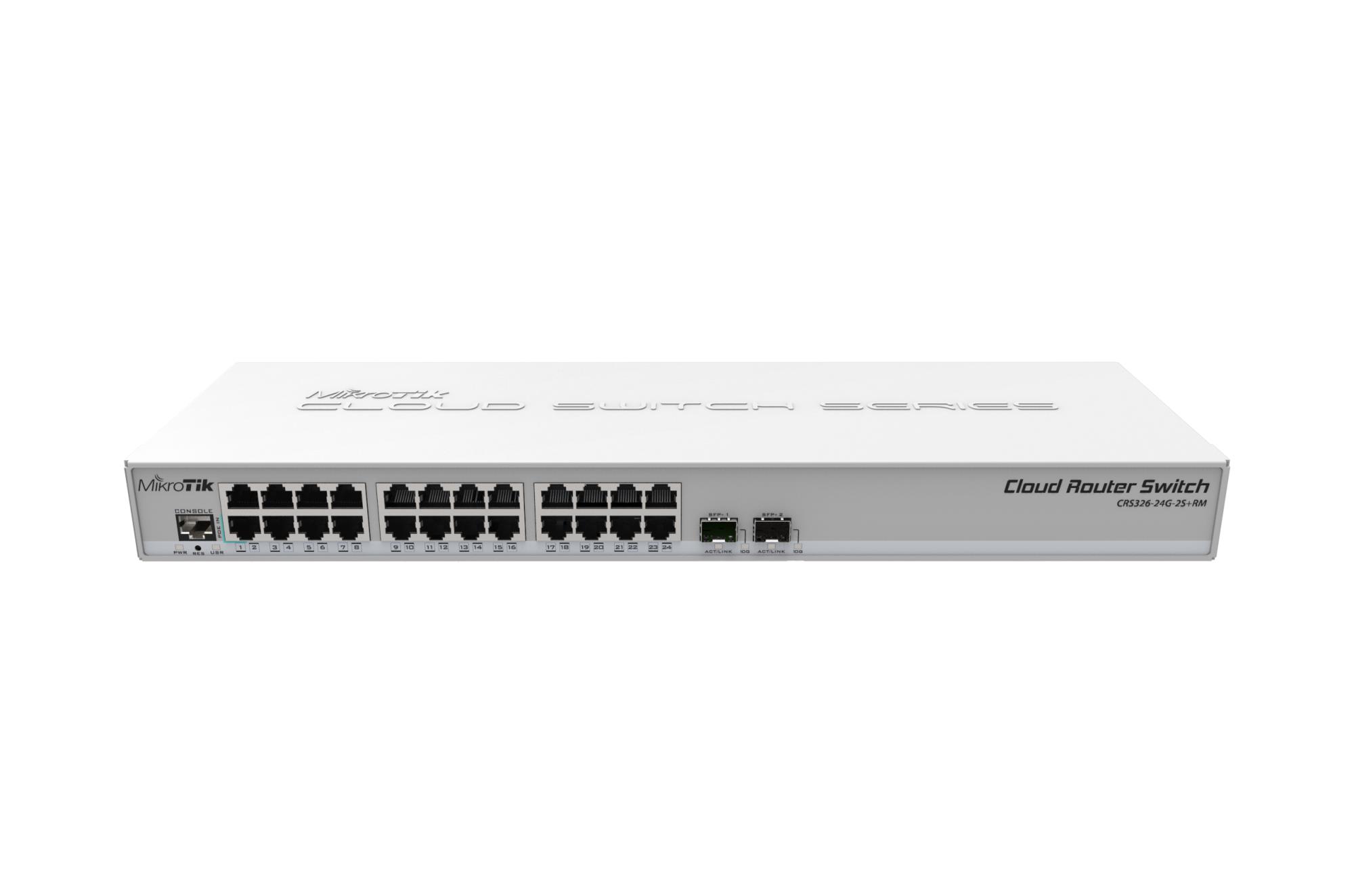 a0455a64-0231-4071-8a36-ac40284dd4a9-1 MIKROTIK NET ROUTER/SWITCH 24PORT 1000M/CRS326-24G-2S+RM MIKROTIK - Image 1