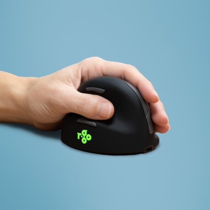 R-GO TOOLS MOUSE USB OPTICAL WRL/LEFT BLACK RGOHEWLL R-GO TOOLS