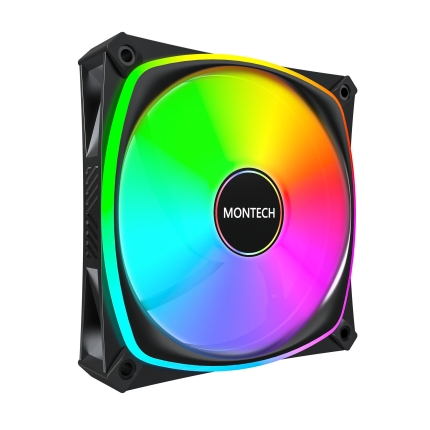 MONTECH CASE FAN 120MM/AX120 PRO BLACK 3 IN 1 MONTECH