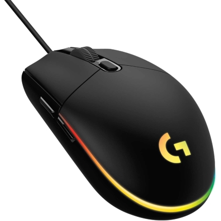LOGITECH MOUSE USB OPTICAL G203/BLACK 910-005796 LOGITECH