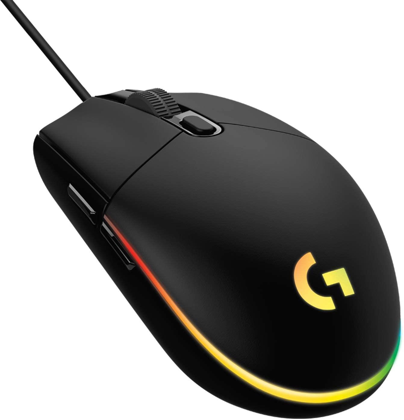 a15c936b-aabe-4ca3-95be-dd9318a244d9-1 LOGITECH MOUSE USB OPTICAL G203/BLACK 910-005796 LOGITECH - Image 1