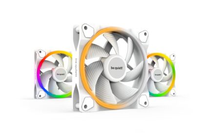 BE QUIET CASE FAN 120MM LIGHT WINGS PWM/WHITE PWMBL100 BE QUIET