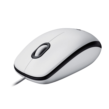 LOGITECH MOUSE USB OPTICAL M100/WHITE 910-006764 LOGITECH
