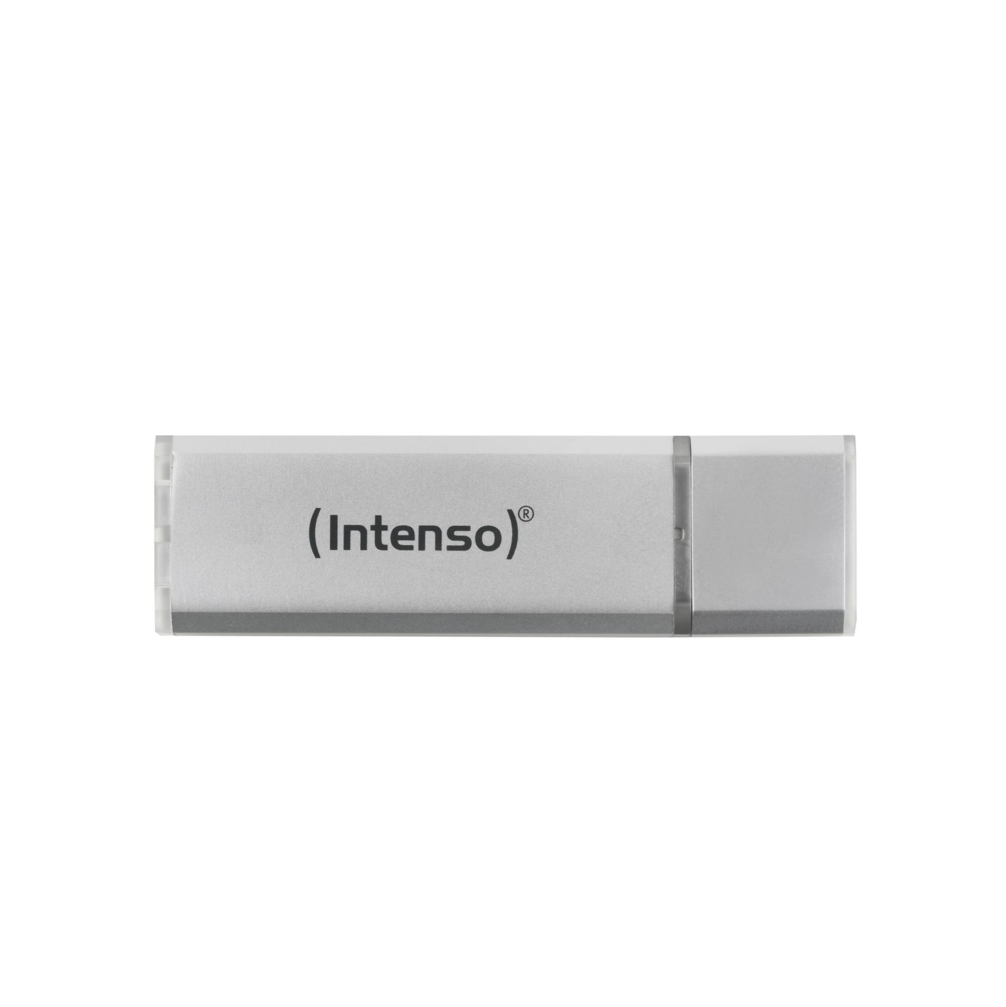 a3454ce1-0ea1-415f-94cd-ba13b1668829 MEMORY DRIVE FLASH USB2 4GB/SILVER 3521452 INTENSO - Image 1