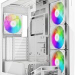XILENCE Case|XILENCE|ATX/micro ATX/Mini-ITX|White|Midi Tower|PC|X818.W.ARGB