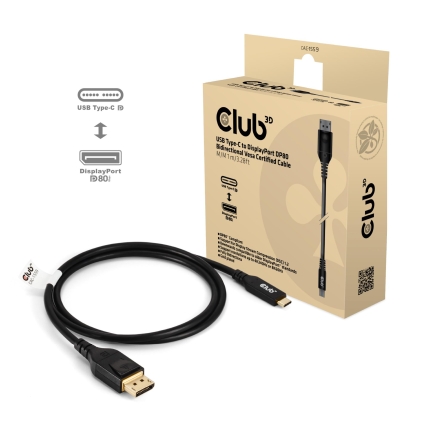 CLUB3D CABLE USB-C TO DP 1M/M/M CAC-1559 CLUB3D
