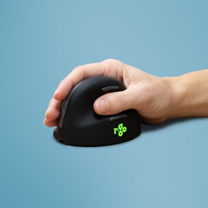 R-GO TOOLS MOUSE USB OPTICAL BREAK/BLACK RGOHBRSWLBL R-GO TOOLS
