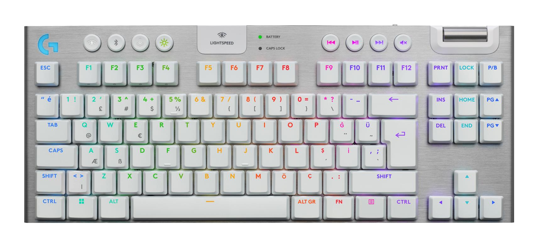 a59e0353-2ea8-46d1-bb30-ea387f703169-1 LOGITECH KEYBOARD WRL G915 X LIGHTSPEED/TKL WHITE 920-012737 LOGITECH - Image 1