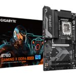 GIGABYTE Mainboard|GIGABYTE|Intel B760|LGA 1700|ATX|RAM DDR4-SDRAM|4xSlots|3xNumber of M.2 (M) slots|B760GAMINGXD4GEN5