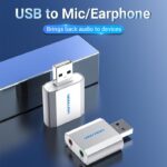 SOUND CARD USB 2-PORT/VAB-S13 VENTION - Image 2