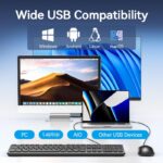 MOUSE USB OPTICAL BLACK/KTABG VENTION - Image 10