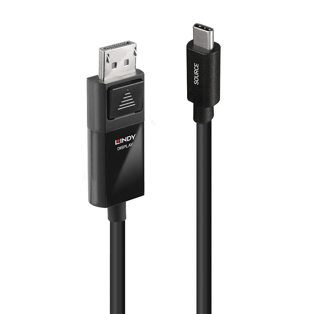 a976c90f-50de-4ef1-ac92-1022f0fa491e-1 LINDY CABLE USB-C TO DP 8K60 2M/43342 LINDY - Image 1