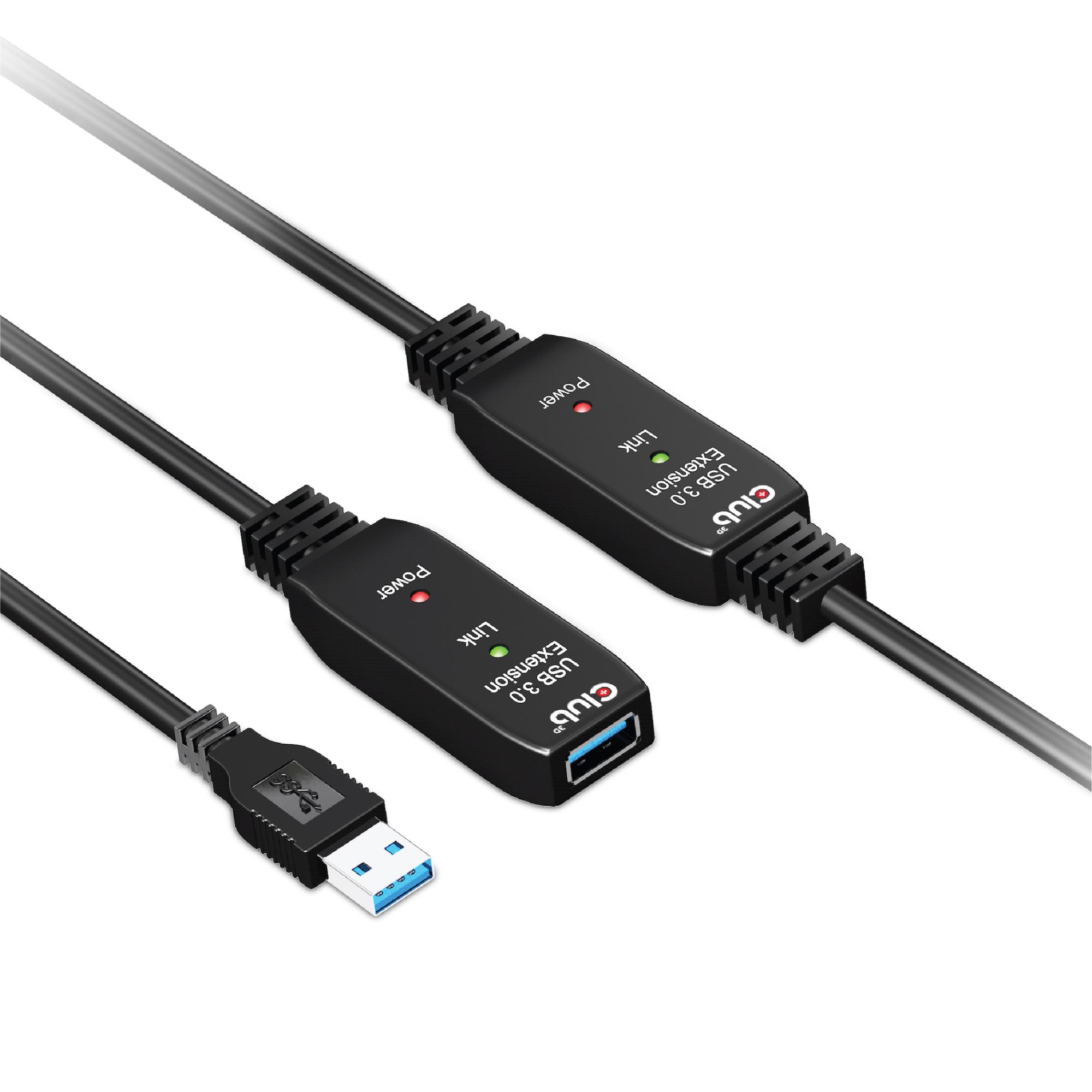 aaa6d014-d1d8-4747-9fb3-73e0cfe8693e CLUB3D CABLE USB3.2 REPEATER 10M/M/F CAC-1405 CLUB3D - Image 1