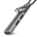 AXAGON I/O HUB USB3.2 4PORT/0.12M HUE-STC AXAGON