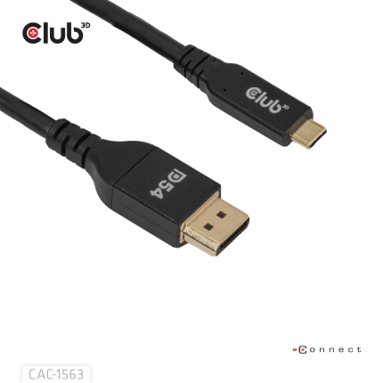CLUB3D CABLE USB-C TO DP 2M/M/M CAC-1563 CLUB3D