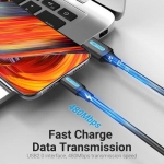 CABLE USB-C TO USB2.0/1M PVC BLACK CORBF VENTION - Image 6