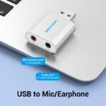 SOUND CARD USB 2-PORT/VAB-S13 VENTION - Image 4